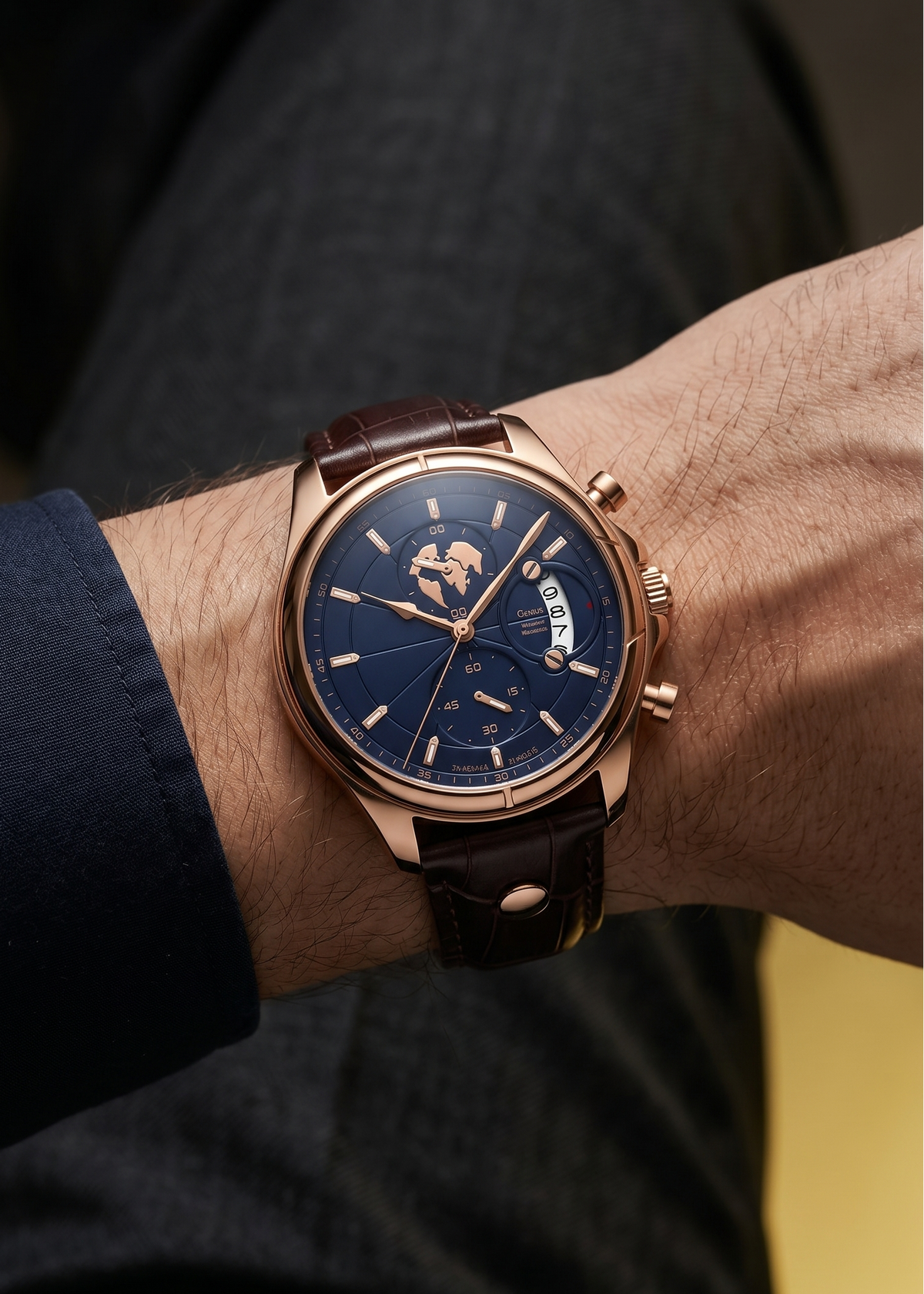 Crown — The Meridian Chronograph Navy