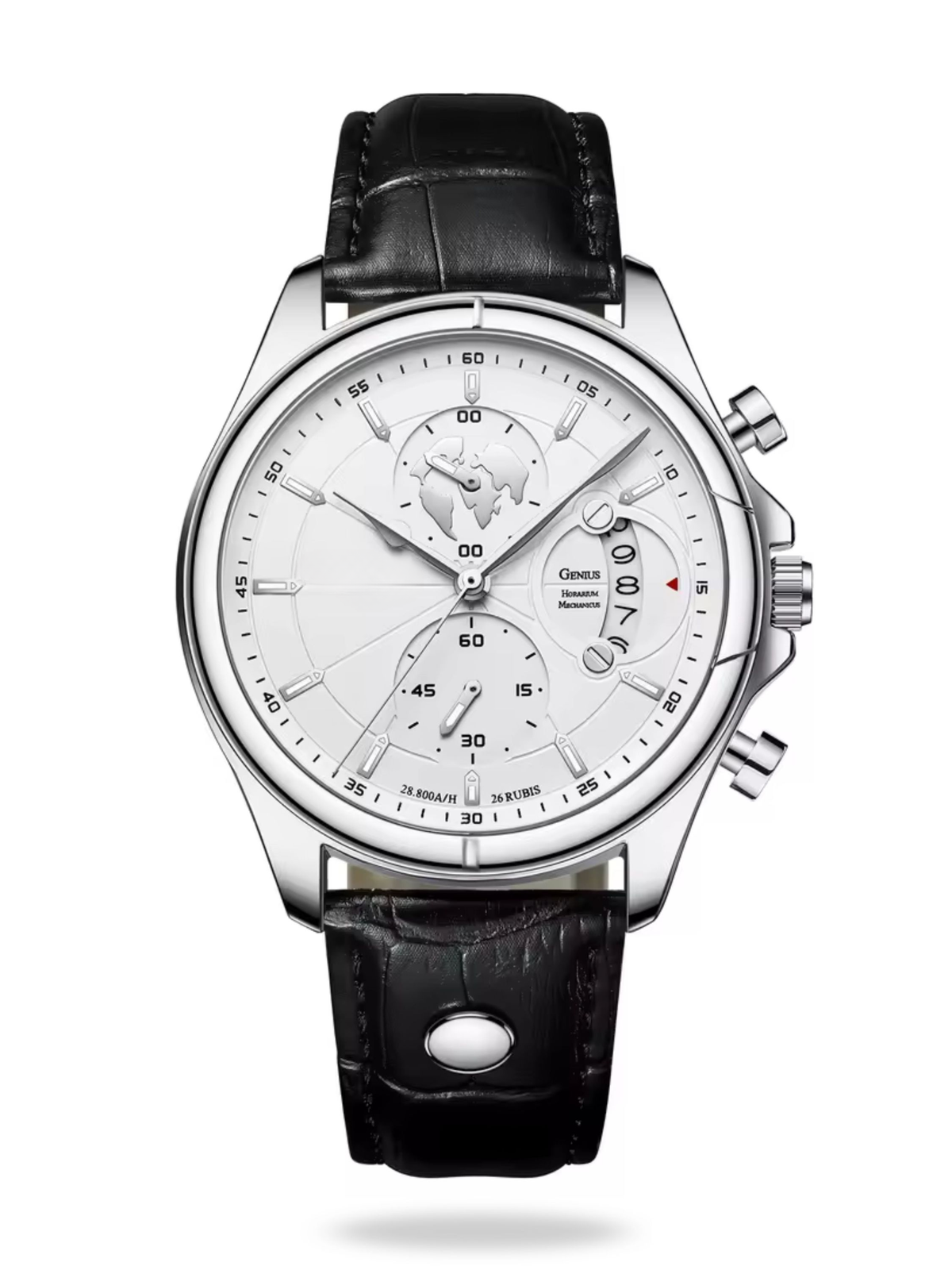 Crown — The Meridian Chronograph White